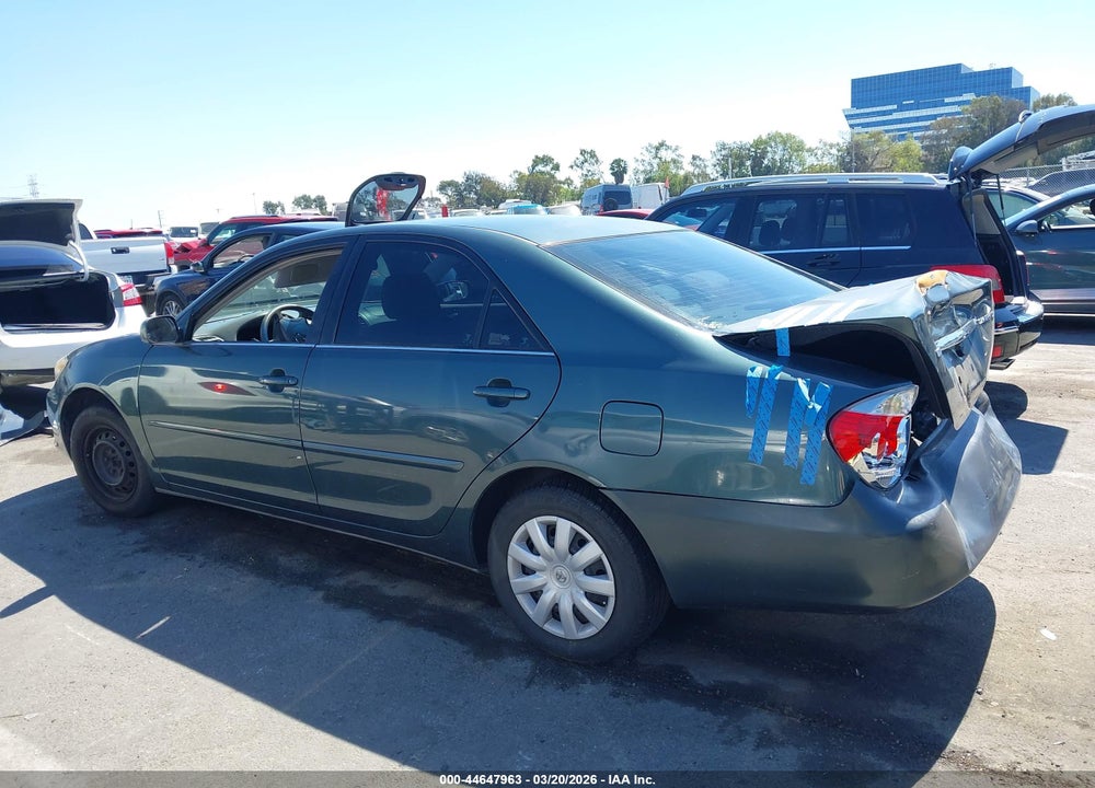 2005 TOYOTA CAMRY LE VIN: 4T1BE32K05U405989