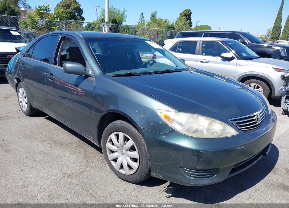 2005 TOYOTA CAMRY LE VIN: 4T1BE32K05U405989