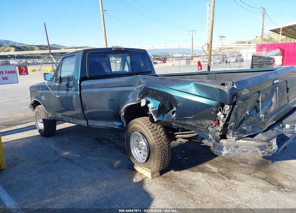 1995 FORD F150 VIN: 1FTEF14N3SLB97733