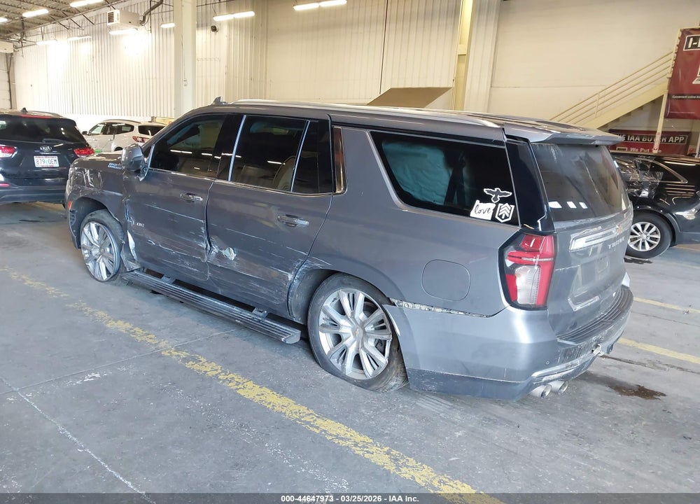 2021 CHEVROLET TAHOE HIGH COUNTRY VIN: 1GNSKTKL3MR209320