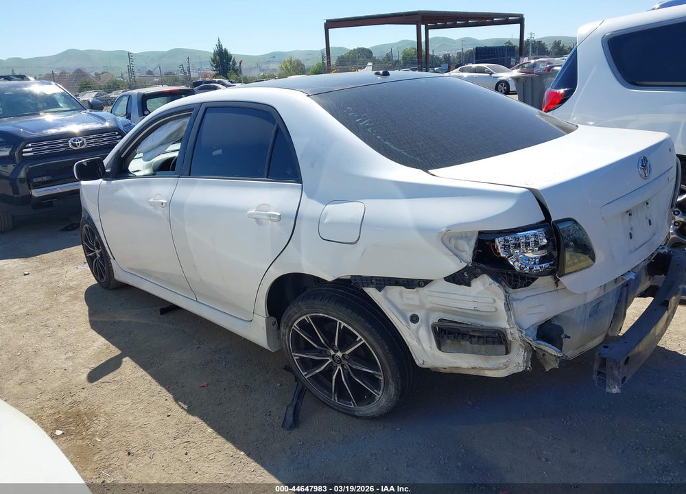2009 TOYOTA COROLLA S VIN: 1NXBU40E99Z126374