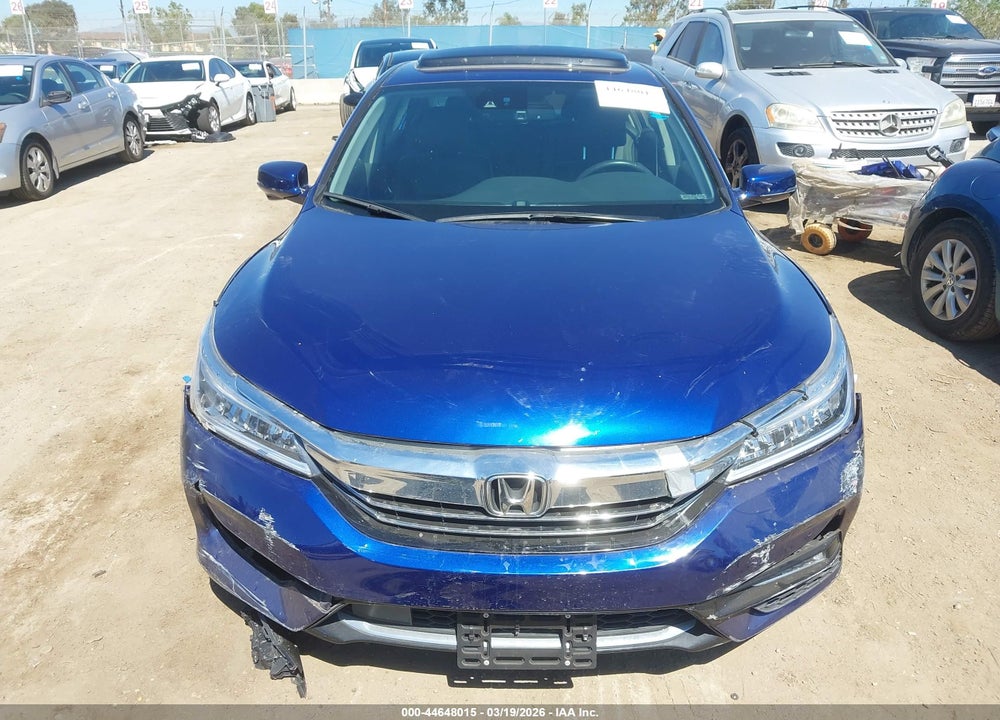 2017 HONDA ACCORD HYBRID TOURING VIN: JHMCR6F72HC025713