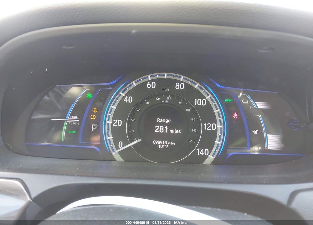 2017 HONDA ACCORD HYBRID TOURING VIN: JHMCR6F72HC025713