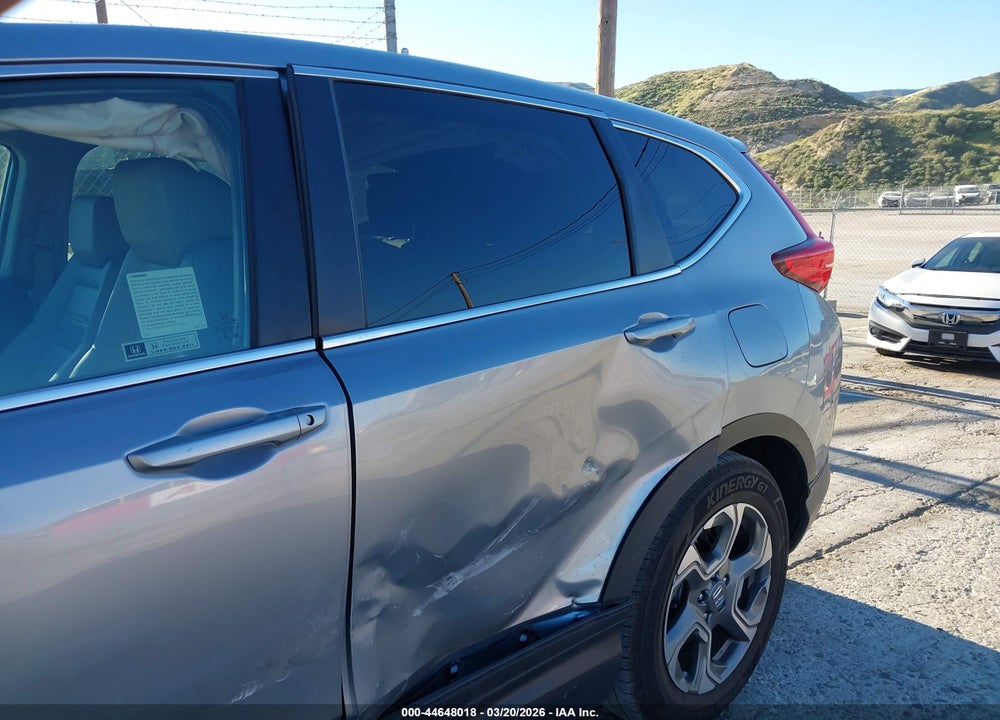 2018 HONDA CR-V EX-L/EX-L NAVI VIN: 5J6RW1H81JA009592