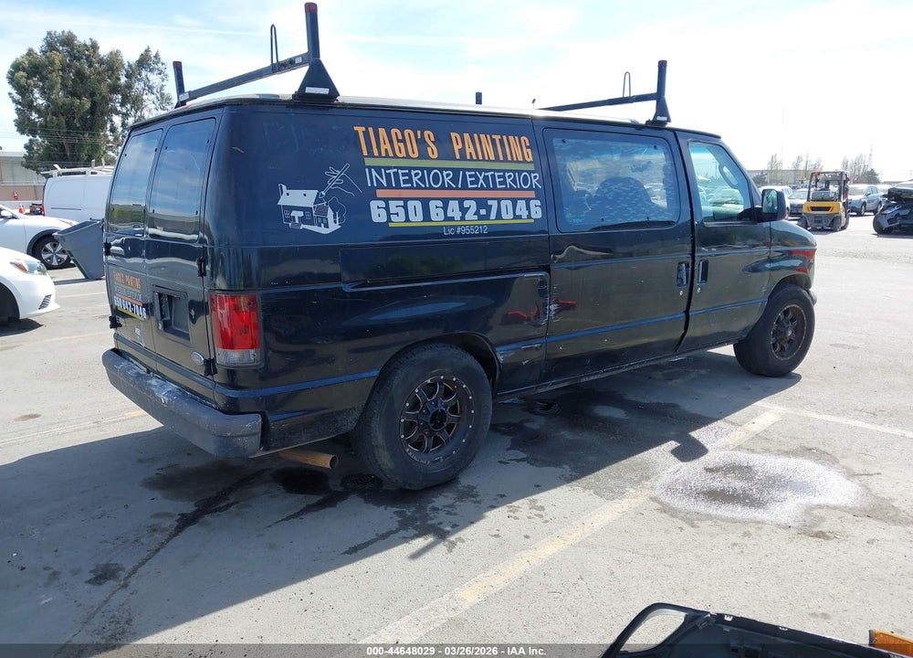 2003 FORD E-150 COMMERCIAL/RECREATIONAL VIN: 1FTRE14W93HB78461