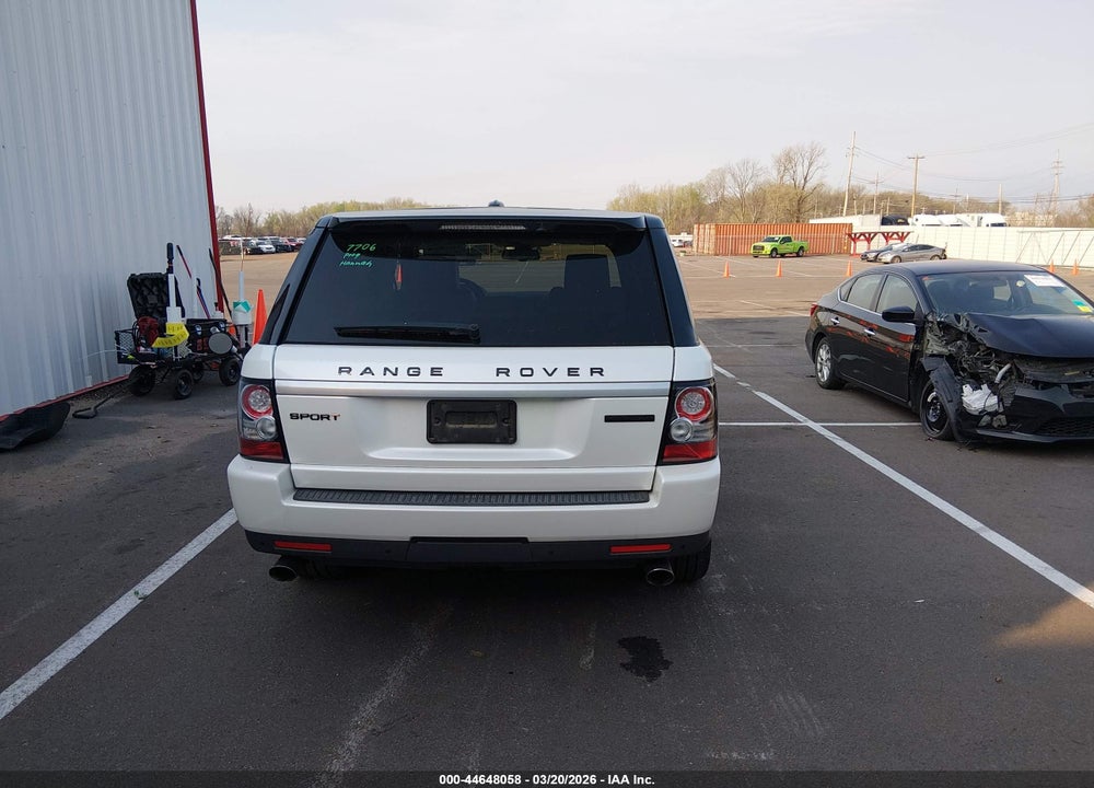 2012 LAND ROVER RANGE ROVER SPORT HSE VIN: SALSK2D40CA732342