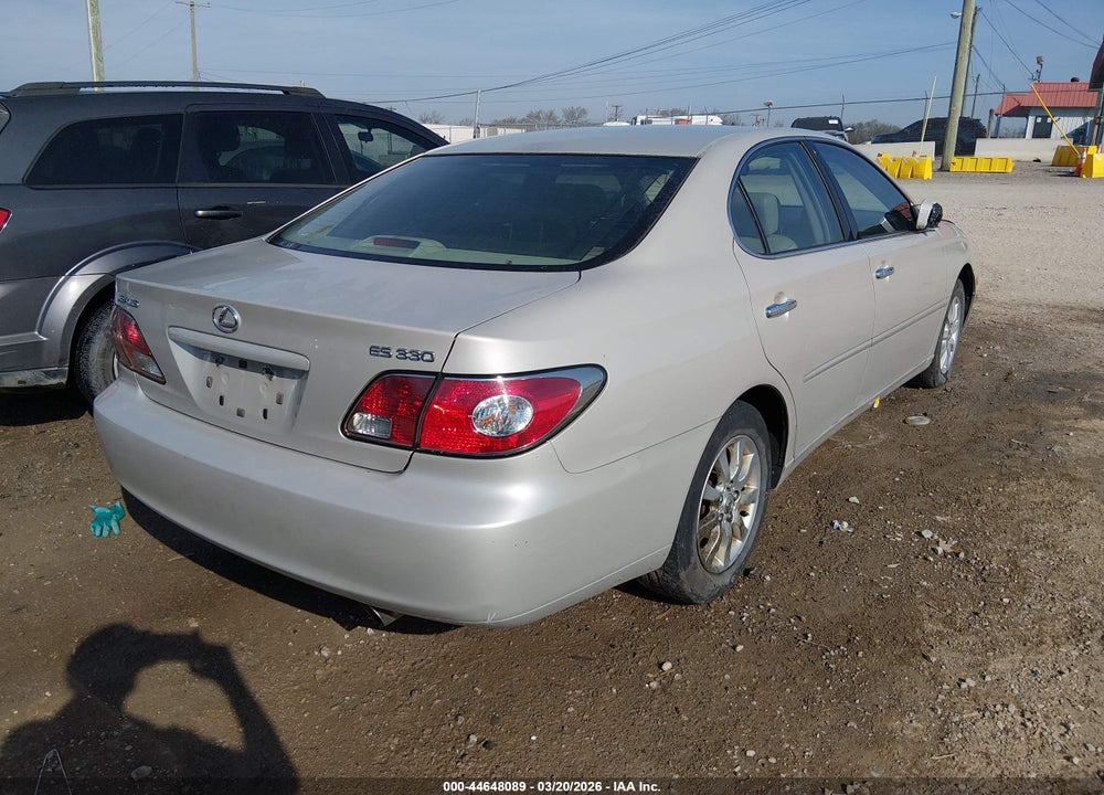 2004 LEXUS ES 330 VIN: JTHBA30G940021390