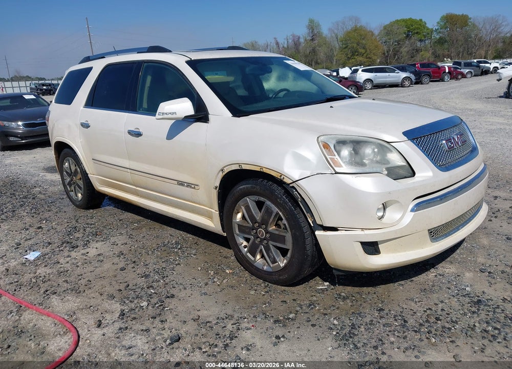 2012 GMC ACADIA DENALI VIN: 1GKKRTED8CJ379621