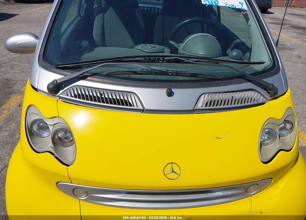 2005 SMART FORTWO VIN: WME4503321J249624