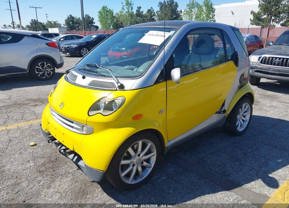 2005 SMART FORTWO VIN: WME4503321J249624