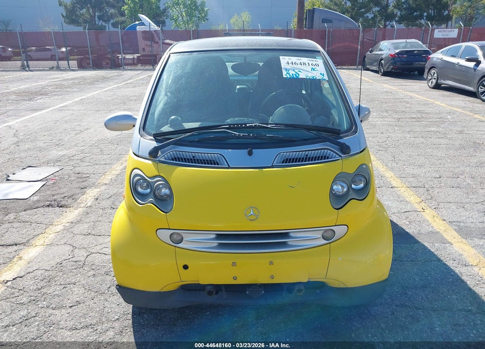 2005 SMART FORTWO VIN: WME4503321J249624