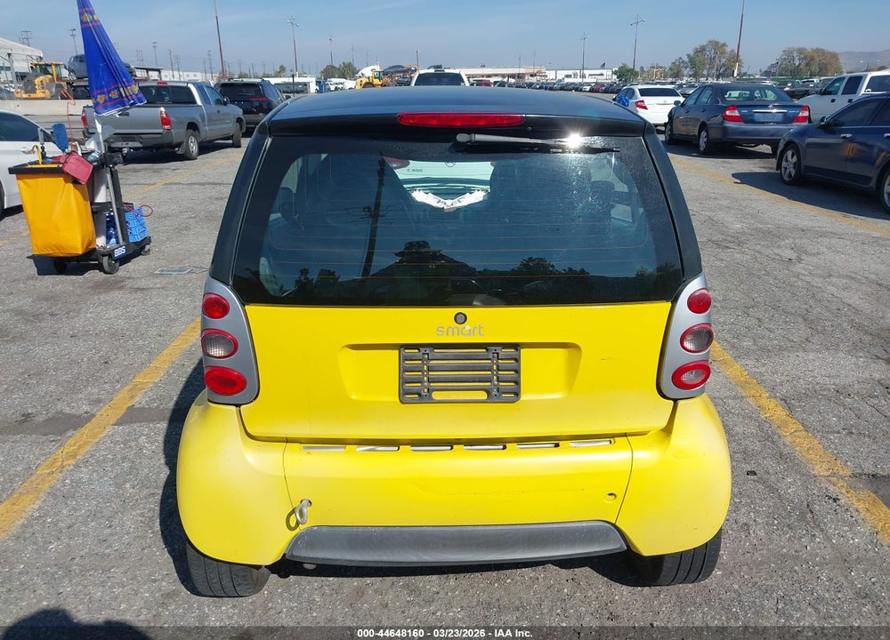 2005 SMART FORTWO VIN: WME4503321J249624