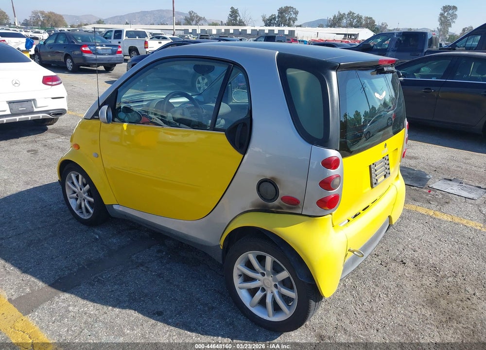 2005 SMART FORTWO VIN: WME4503321J249624