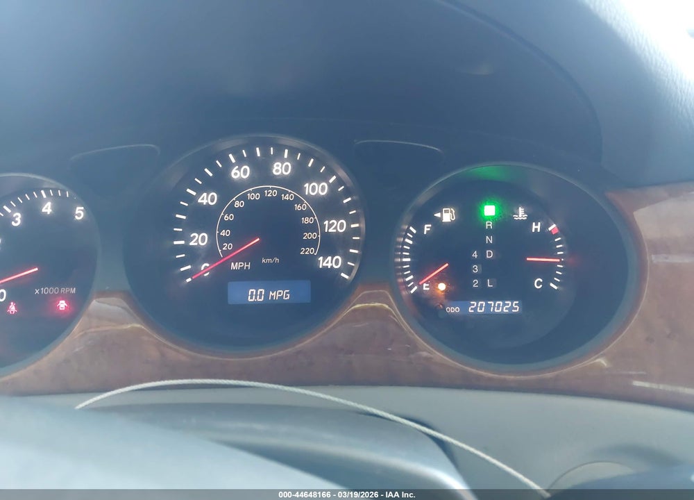 2006 LEXUS ES 330 VIN: JTHBA30G165163836