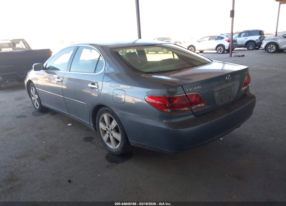 2006 LEXUS ES 330 VIN: JTHBA30G165163836