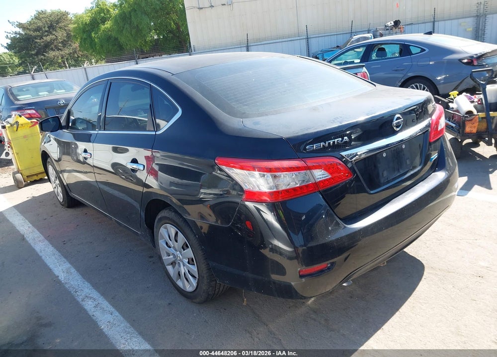 2014 NISSAN SENTRA SV VIN: 3N1AB7AP0EY205966