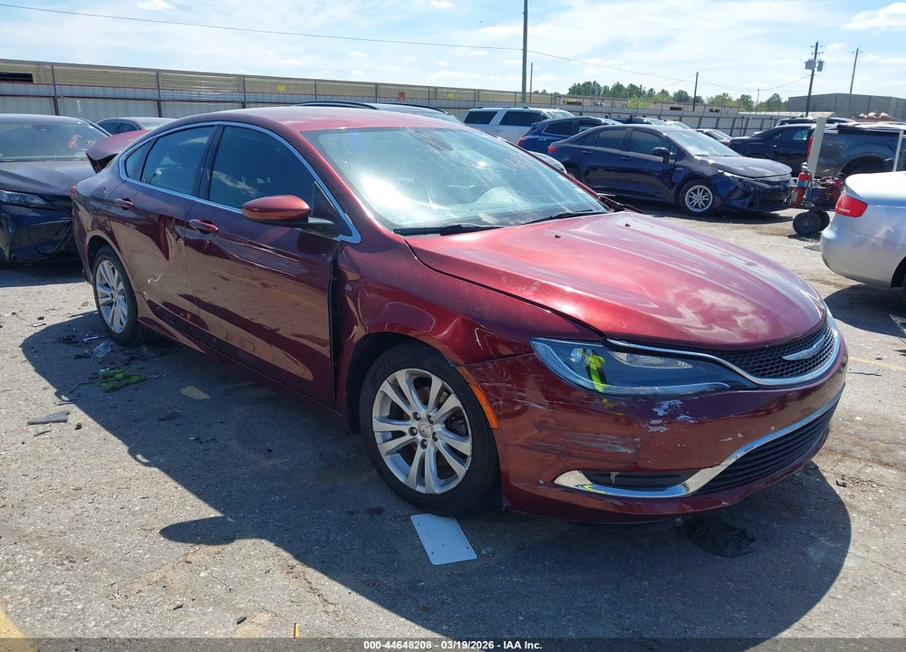 2015 CHRYSLER 200 LIMITED VIN: 1C3CCCAB5FN752718