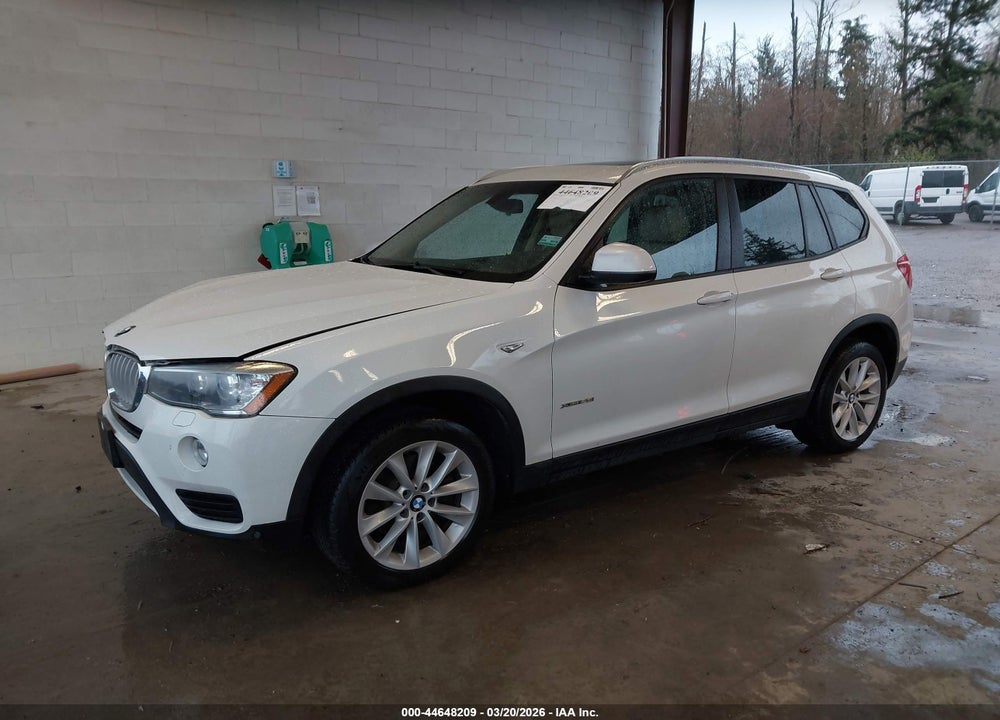 2016 BMW X3 XDRIVE28I VIN: 5UXWX9C58G0D71565