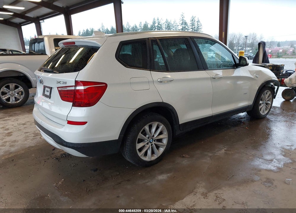 2016 BMW X3 XDRIVE28I VIN: 5UXWX9C58G0D71565