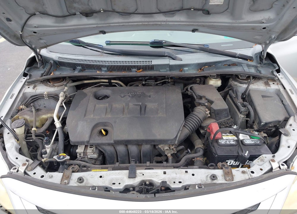 2011 TOYOTA COROLLA LE VIN: 2T1BU4EE7BC584527