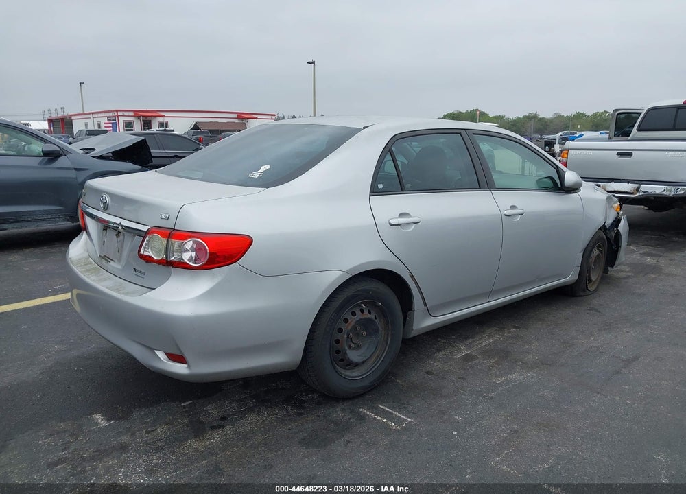 2011 TOYOTA COROLLA LE VIN: 2T1BU4EE7BC584527