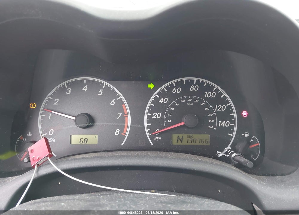 2011 TOYOTA COROLLA LE VIN: 2T1BU4EE7BC584527