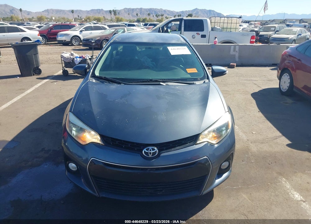2016 TOYOTA COROLLA S PLUS VIN: 5YFBURHE7GP550409