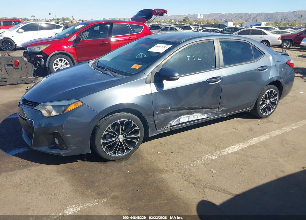 2016 TOYOTA COROLLA S PLUS VIN: 5YFBURHE7GP550409