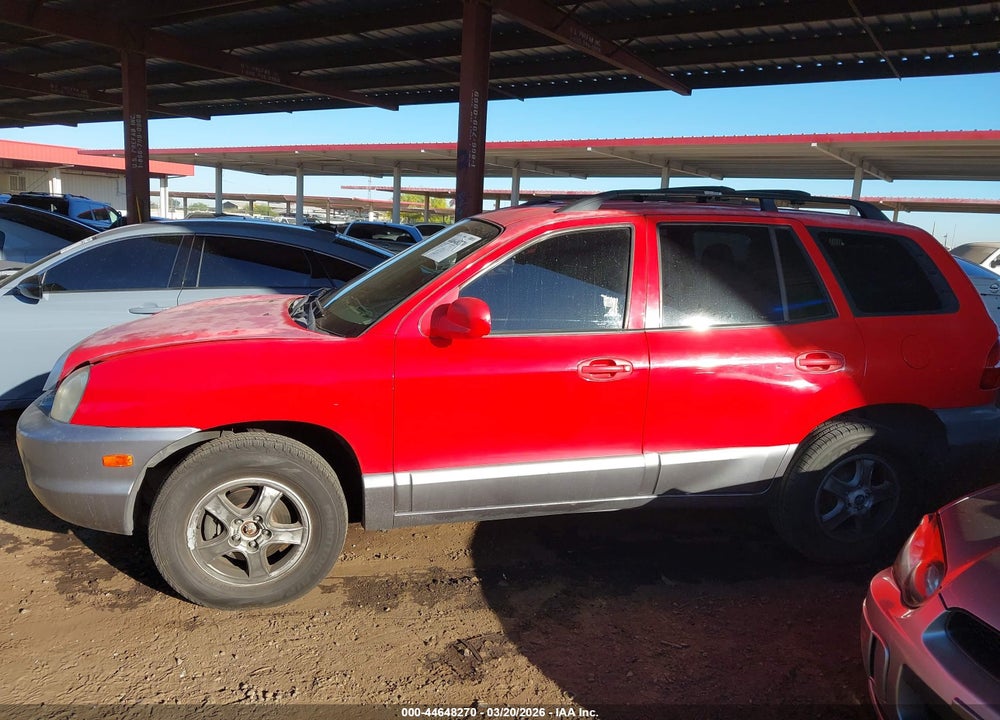 2004 HYUNDAI SANTA FE GLS VIN: KM8SC13D44U634555