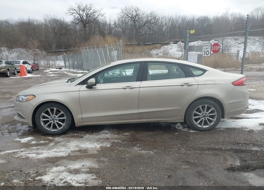 2017 FORD FUSION SE VIN: 3FA6P0H72HR227229