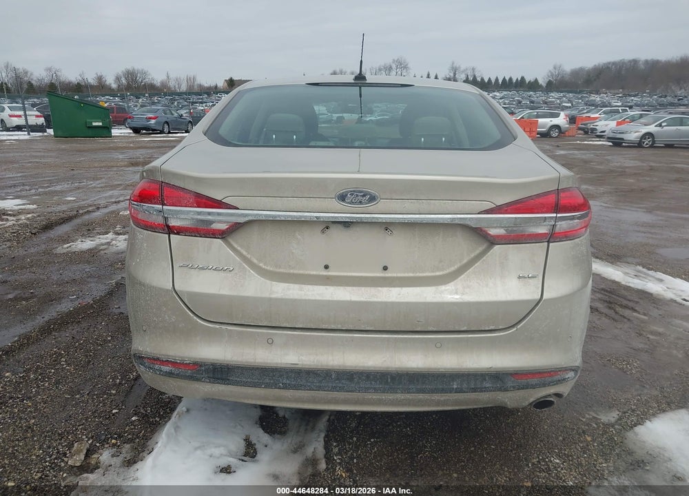 2017 FORD FUSION SE VIN: 3FA6P0H72HR227229