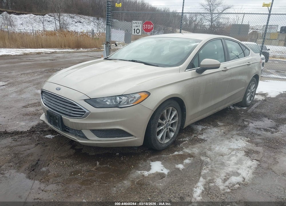2017 FORD FUSION SE VIN: 3FA6P0H72HR227229