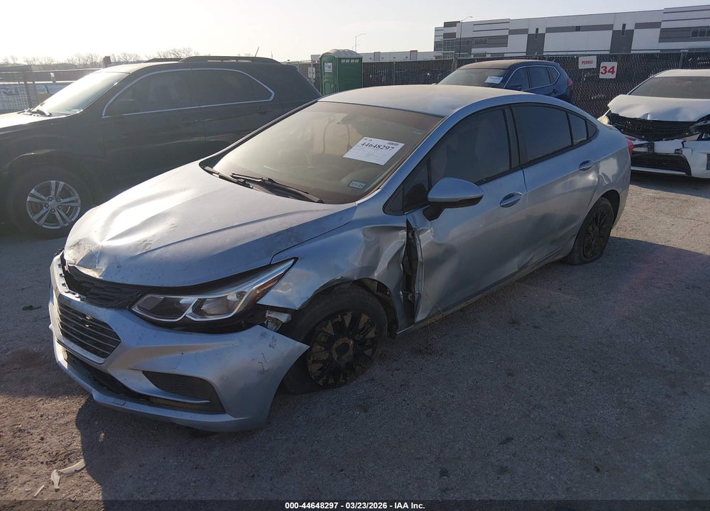 2017 CHEVROLET CRUZE LS AUTO VIN: 1G1BC5SM1H7139546