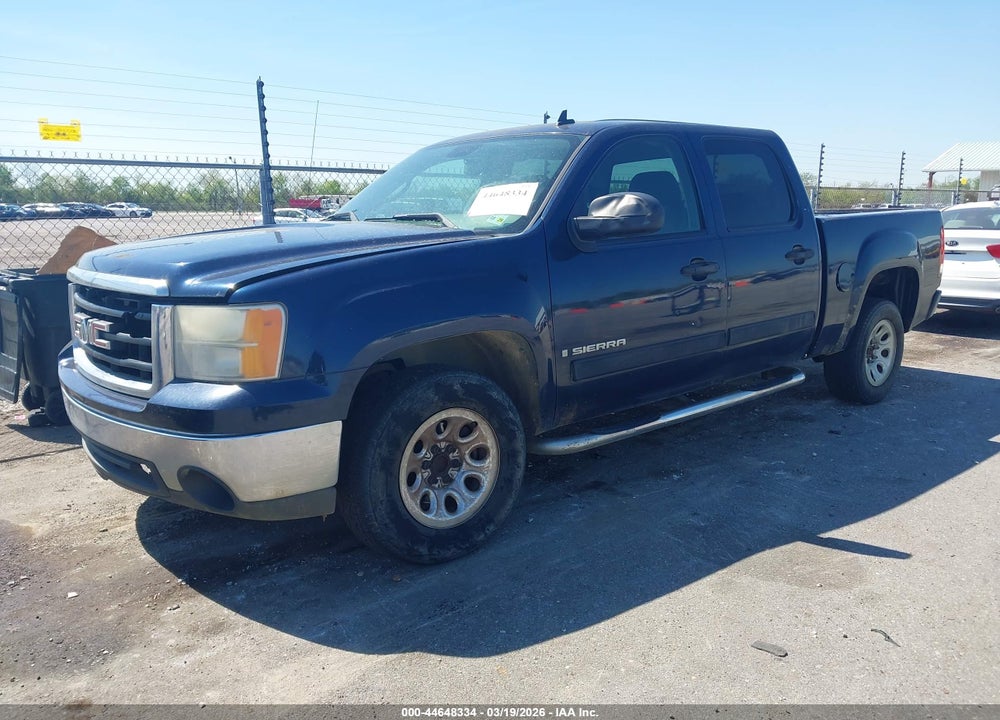 2008 GMC SIERRA 1500 SL VIN: 2GTEC13C381117922