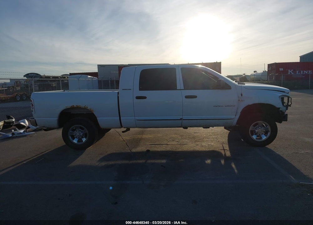 2006 DODGE RAM 1500 LARAMIE VIN: 3D7KS19D76G221491