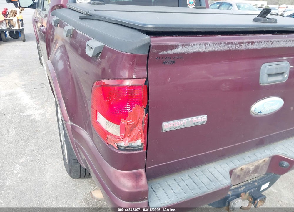 2007 FORD EXPLORER SPORT TRAC LIMITED VIN: 1FMEU33847UA70421