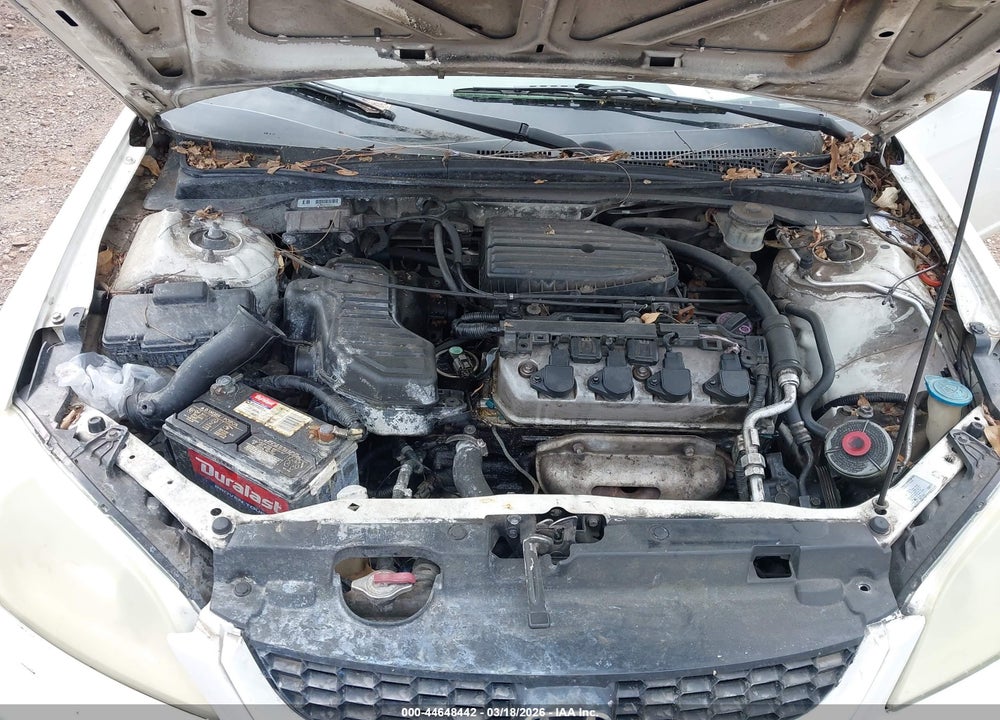 2004 HONDA CIVIC LX VIN: 1HGEM22594L029890