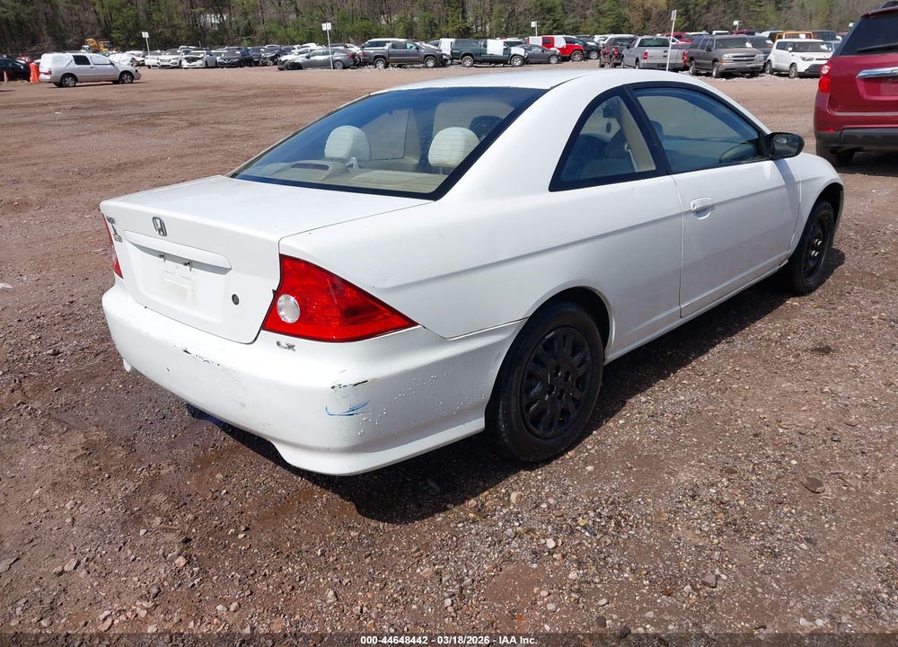 2004 HONDA CIVIC LX VIN: 1HGEM22594L029890