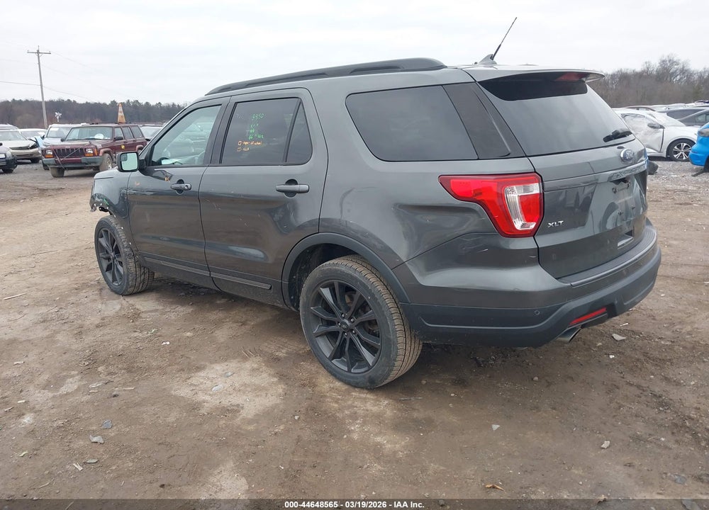 2018 FORD EXPLORER XLT VIN: 1FM5K8D88JGC82911