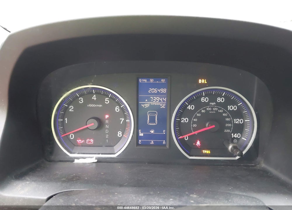2011 HONDA CR-V EX-L VIN: 5J6RE4H73BL035063