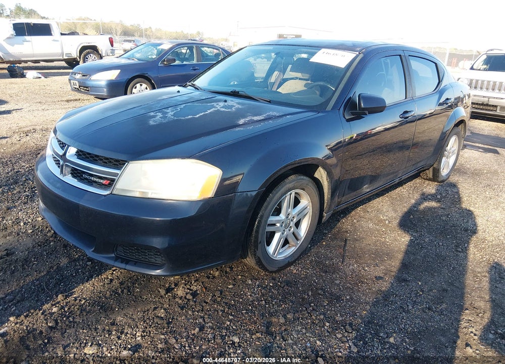 2012 DODGE AVENGER SXT VIN: 1C3CDZCB0CN313175