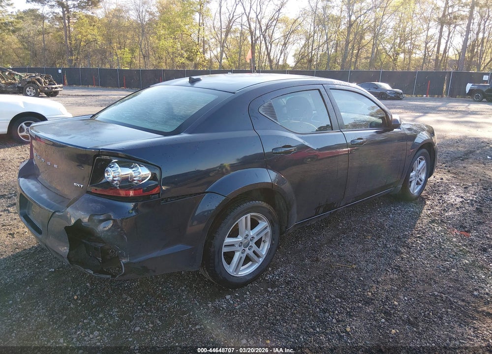 2012 DODGE AVENGER SXT VIN: 1C3CDZCB0CN313175