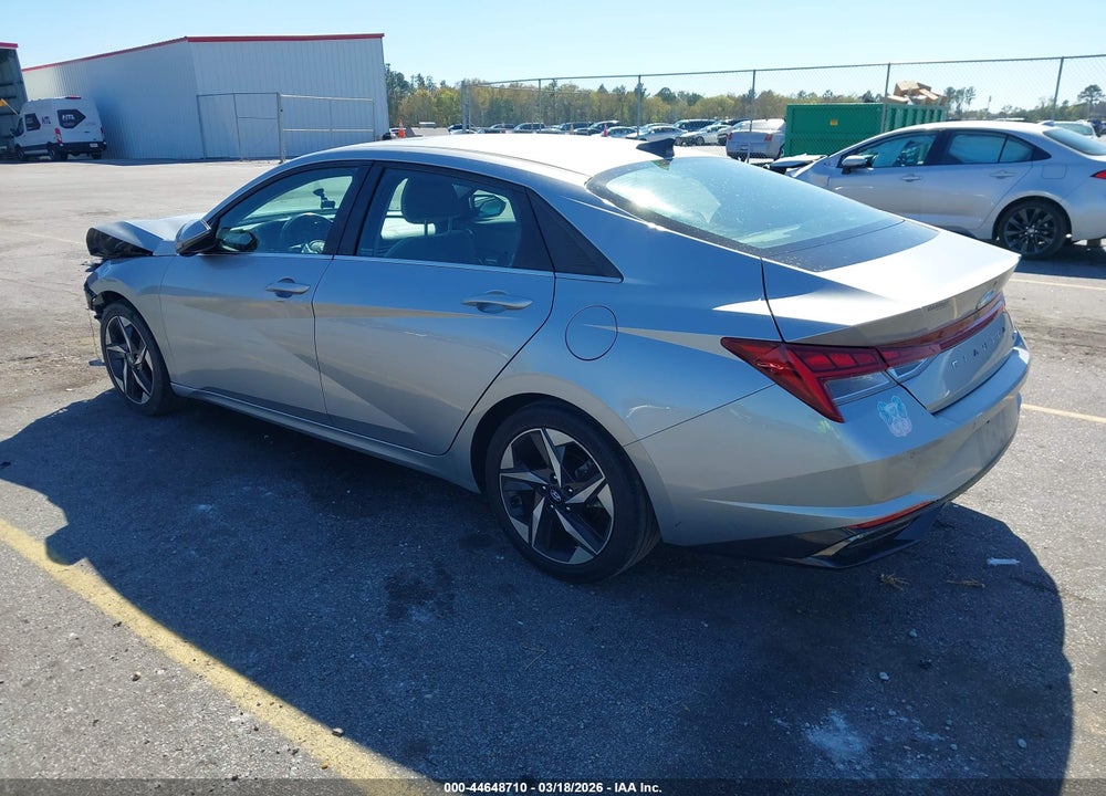 2021 HYUNDAI ELANTRA LIMITED VIN: 5NPLP4AG6MH022265