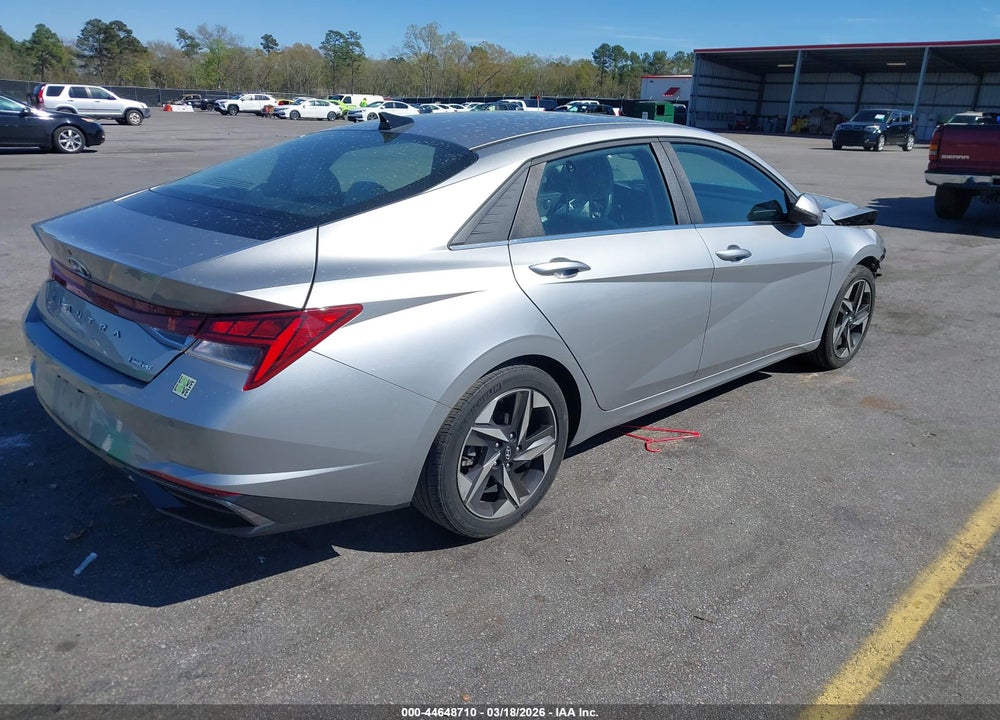 2021 HYUNDAI ELANTRA LIMITED VIN: 5NPLP4AG6MH022265