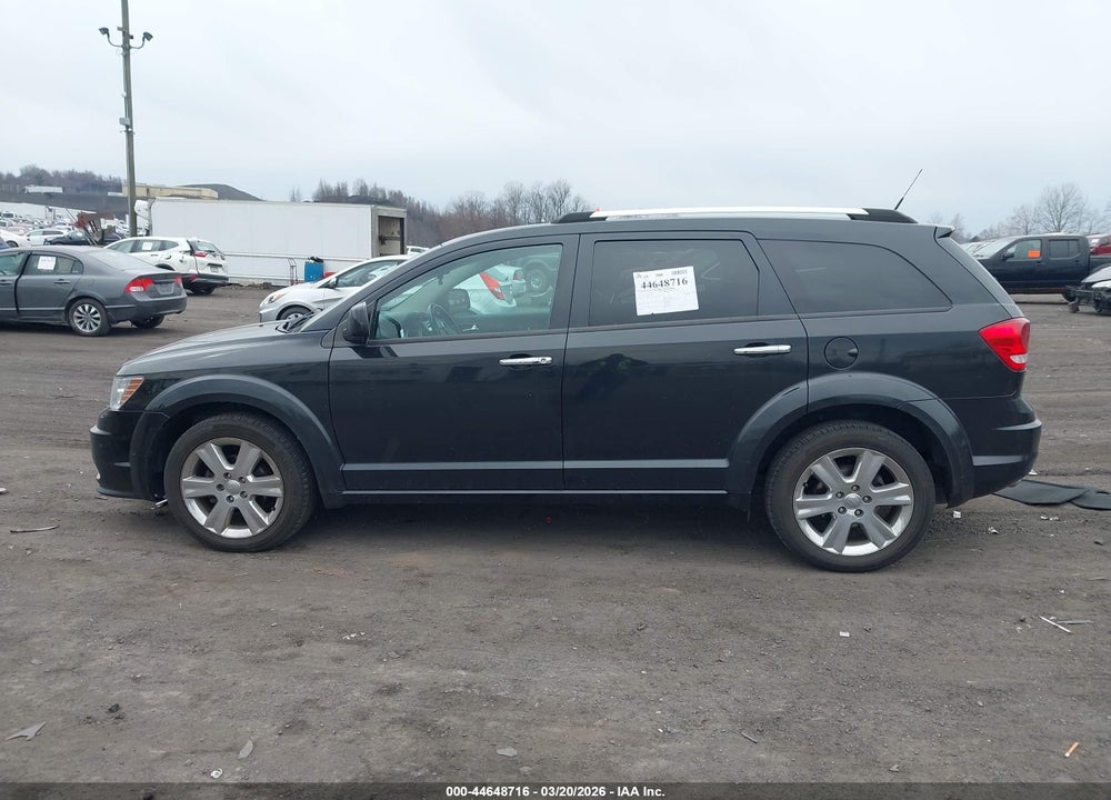 2011 DODGE JOURNEY CREW VIN: 3D4PH3FG3BT522871