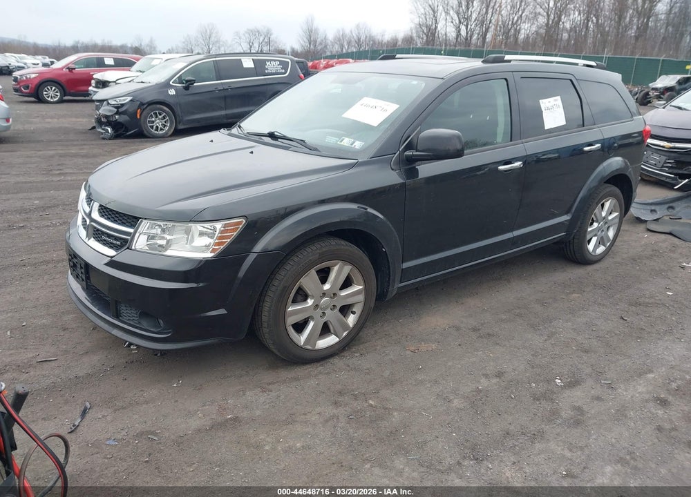 2011 DODGE JOURNEY CREW VIN: 3D4PH3FG3BT522871