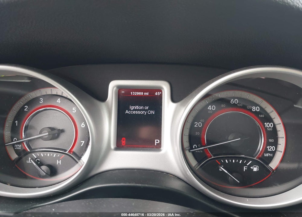 2011 DODGE JOURNEY CREW VIN: 3D4PH3FG3BT522871