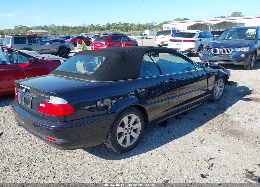 2006 BMW 325CI VIN: WBABW33446PX83876