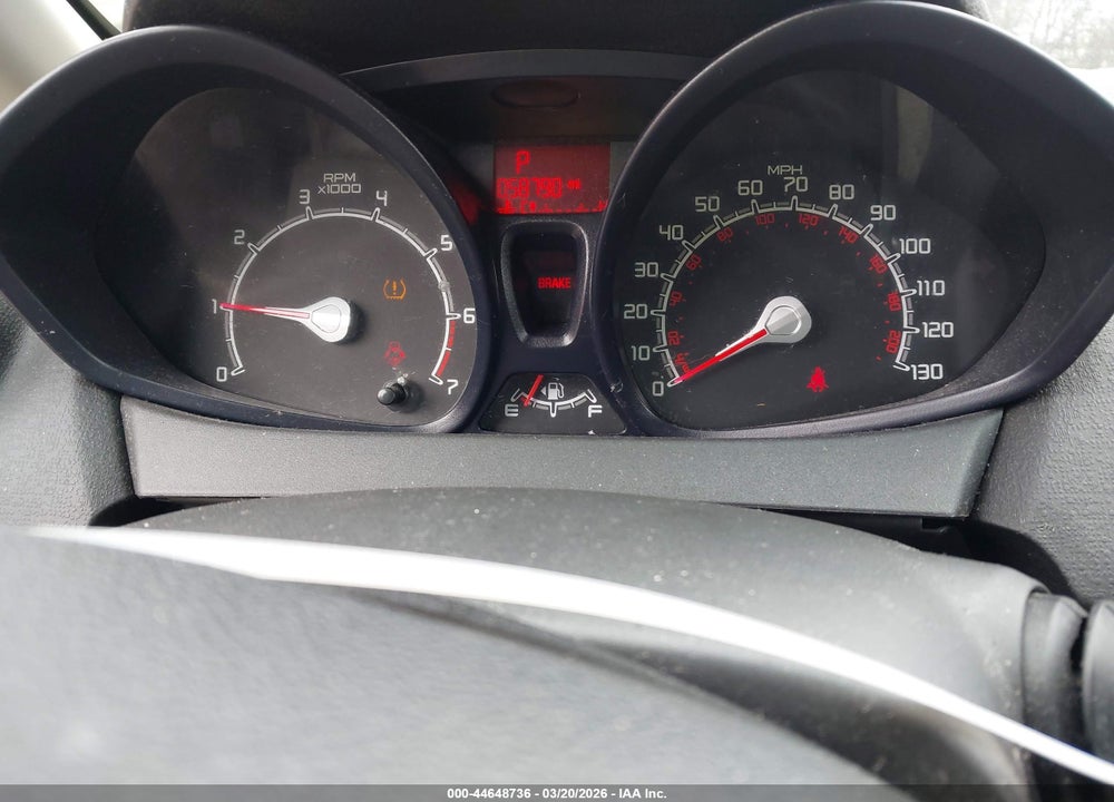 2013 FORD FIESTA S VIN: 3FADP4AJ2DM148963