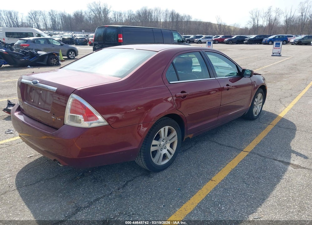 2007 FORD FUSION SEL VIN: 3FAHP08107R104595